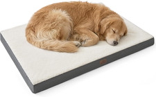 Bedsure XL Dog Beds Large Sized -Comfy Flat 44"L x x 32"W x 3"Th, Grey