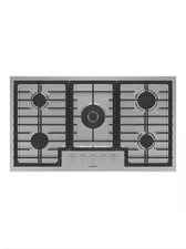 Bosch NGM8656UC 800 Series 36 inch Stainless 5 Burner Gas Cooktop