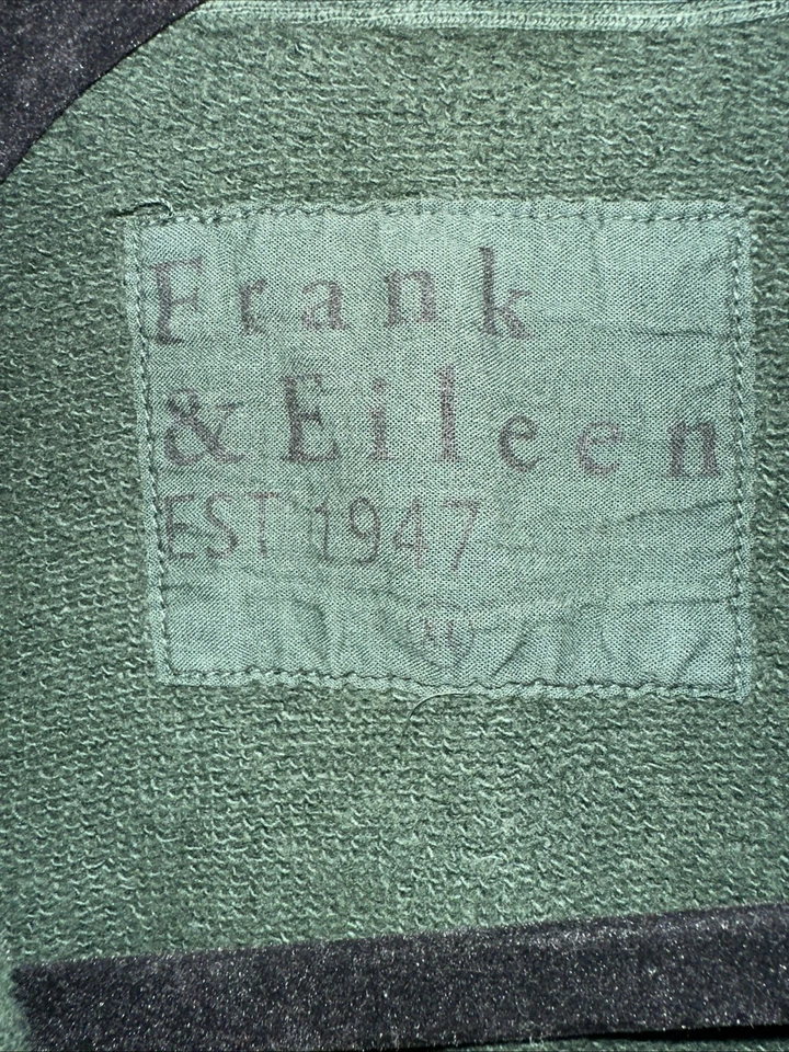 Frank & Eileen Willa Green Wrap Dress Triple Fleece Long Sleeve Sz XL - Image 3 of 3