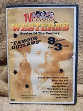 SHELF62K DVD ~  TV Western classics- 8 episodes 