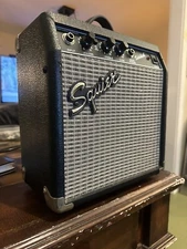 Squier by Fender Sidekick 10W Electric Guitar Combo Practice Amp w/O.D.  #R3291