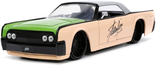 ,JADA TOYS, LINCOLN cotinental 1963 con figura de Stan LEE, 1/24, JAD32778 - Imagen 2 de 5