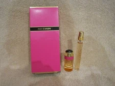 PRADA CANDY 2pc Mini Gift Set For Women EDP 0.33oz/10ml & 0.21oz/6.5ml Duo~NIB*