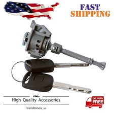 Front Left Door Lock Cylinder 2 Key for Honda CRV Civic 2012-2015 72185TR0A01