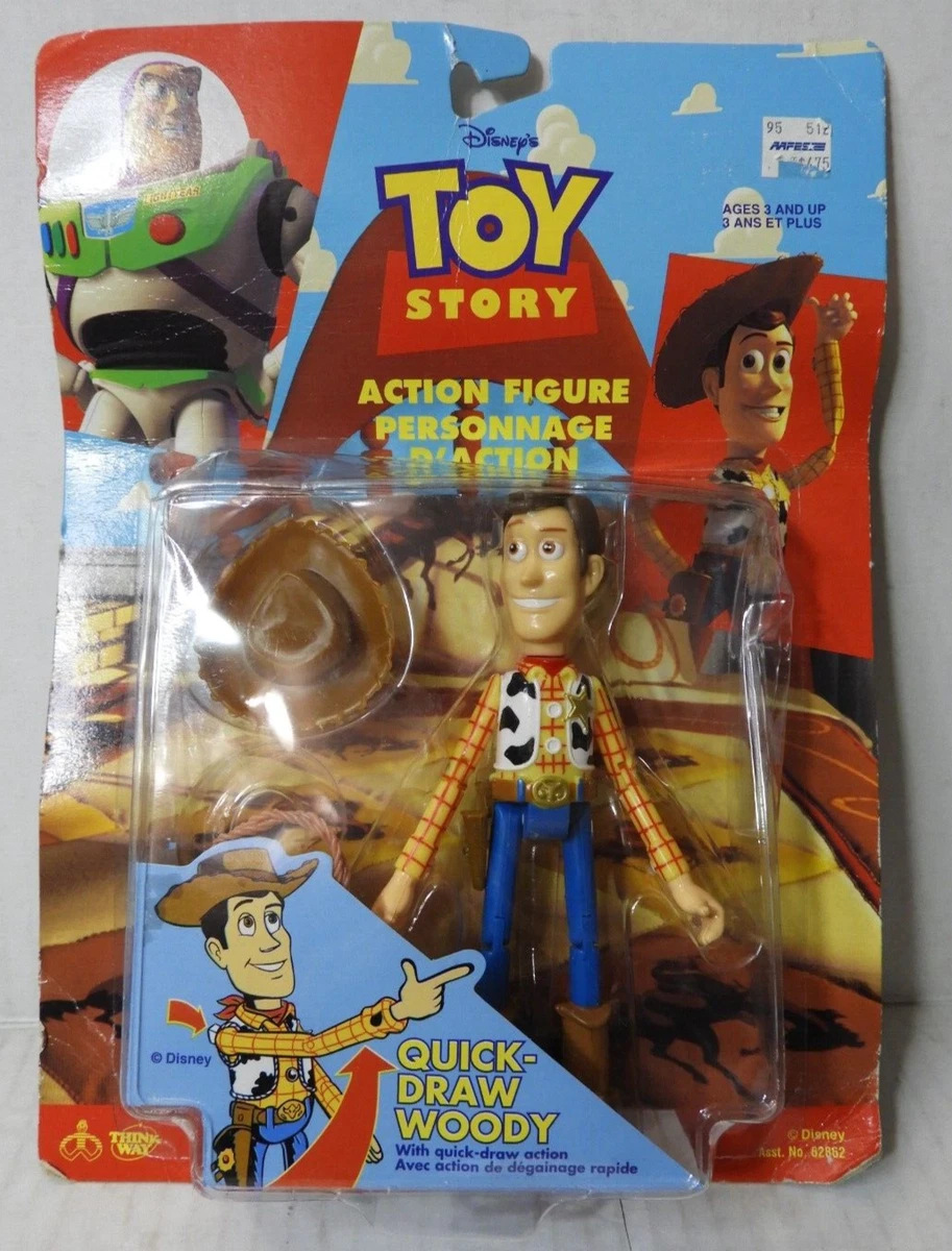 DISNEY TOY STORY QUICK DRAW WOODY 1995 MATTEL NEW eBay