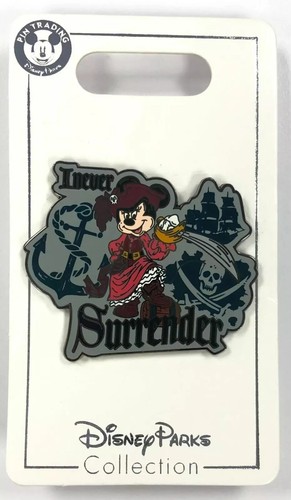 Disney Parks Fluch der Karibik Minnie Mouse I Never Surrender Disney Pin