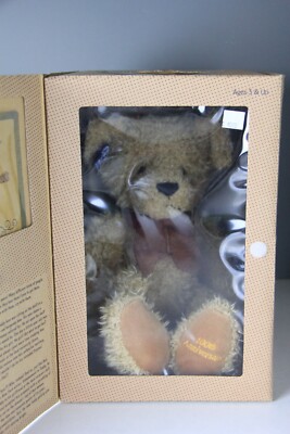 2002 Applause 100th Anniversary Teddy Bear w/ Original Box Limited Edition