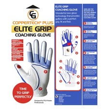 COPPERTECH PLUS ELITE GRIP COACHING GLOVE - BEST EVER TRAINING GLOVE - PERFECT!