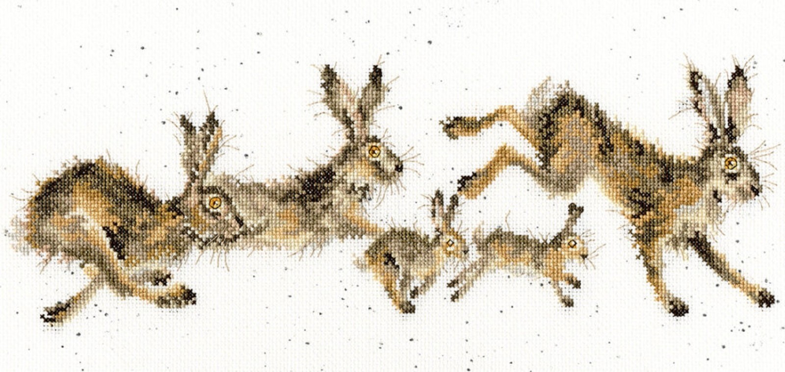 Bothy Threads XHD82 Spring in your Step Cross Stitch Kit by Hannah Dale