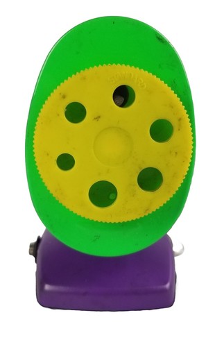 Vtg 90s Yikes Neon Pencil Sharpener Desk 1990s USA Nickelodeon-Style Retro - Picture 9 of 13