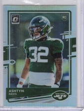 2020 Panini Donruss Optic Prizm Holo RC #145 Ashtyn Davis New York Jets