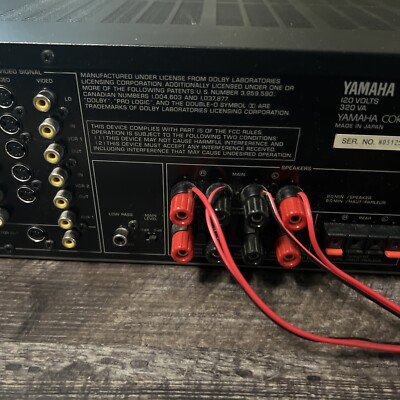 YAMAHA AVアンプ AVX-780DSP YAMAHA AV amplifier AVX-780DSP | eBay