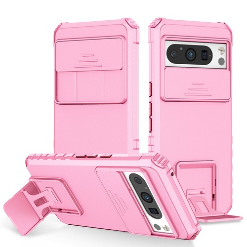 Shockproof Stand Matte Slide Camera Phone Case For Google Pixel 8 9 Pro XL - Picture 17 of 20
