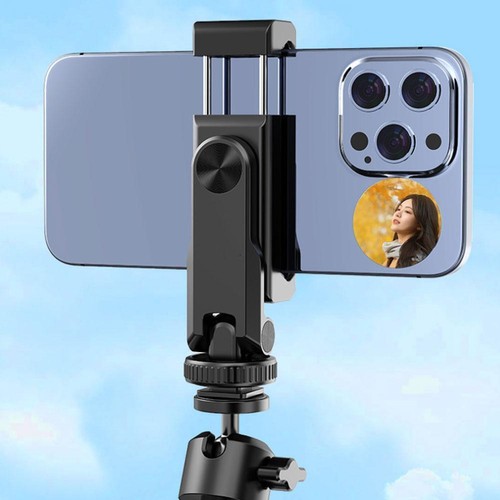 Universal Smartphone Selfie Vlog Small Round Mirror Video Photo Accessorie+ T2F6 - Zdjęcie 7 z 10