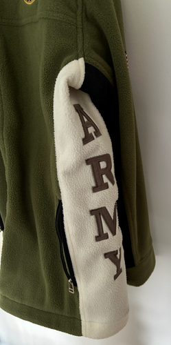 Sudadera con capucha del ejército de Estados Unidos para hombre grande verde polar The Bradford Exchange - Imagen 8 de 10