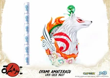 First4Figures Okami Amaterasu Life Size Bust Regular Statue MIB 