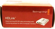 Blackmagic HDLink HD-SDI video and analog Mon...