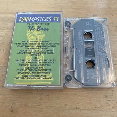 Rapmasters 6 The Best Of The Beat Rare USA Compilation Cassette Tape Run Dmc Etc