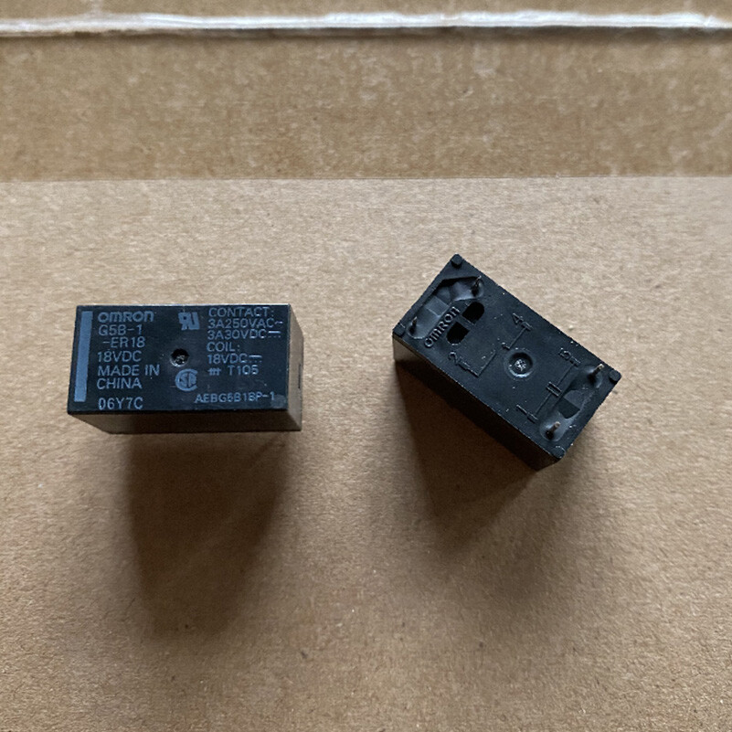 10Pcs Omron G5B-1-ER18 18VDC Power Relay 3A 250VAC 4 Pins | eBay 10Pcs Omron G5B-1-ER18 18VDC Power Relay 3A 250VAC 4 Pins | eBay