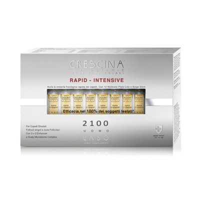 Labo Crescina Transdermic Rapid-Intensive Follicular Islands 2100 Men 40 Vials