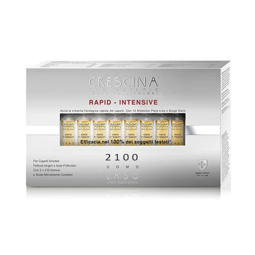 Labo Crescina Transdermic Rapid-Intensive Follicular Islands 2100 Men 40 Vials