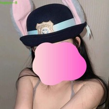 Anime Zootopia、Zootropolis 2 Judy Hopps Cosplay Rabbit Ear Cap Hat Accessories — image 5