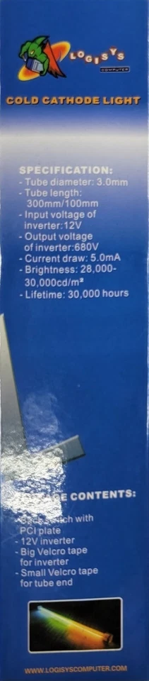 CLK12WT2 12 Inch Dual White Cold Cathode Fluorescent Lamp Kit - CLEARANCE PRICE - Image 4 of 4