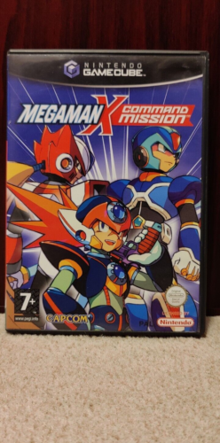 Mega Man X Command Mission - UK PAL Nintendo GameCube Completo di Manuale |RARO - Foto 1 di 3
