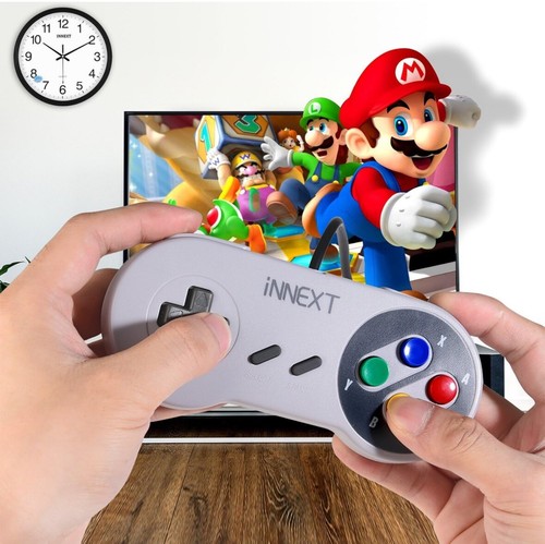 2 Pack controladores SNES, USB súper clásico para PC, Mac, Linux, Raspberry Pi 3 - Picture 5 of 8