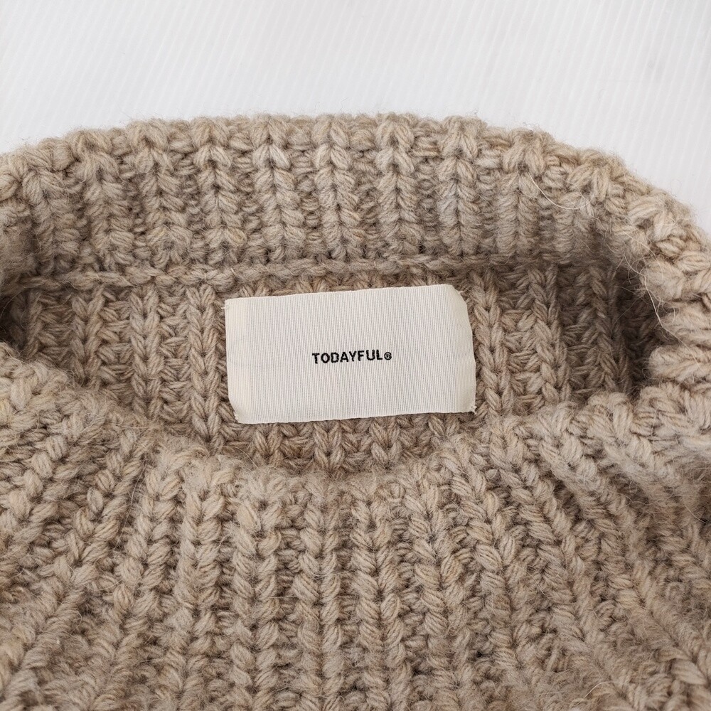 TODAYFUL 11920532 Oversize Braid Knit Oversize braid knit Sweater 