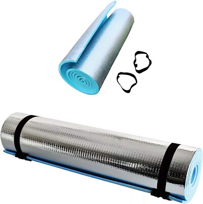 Folie Faltbare Campingmatte Wasserdicht Rollmatte für Wandern Schlafen Eva Schaumstoffmatte
