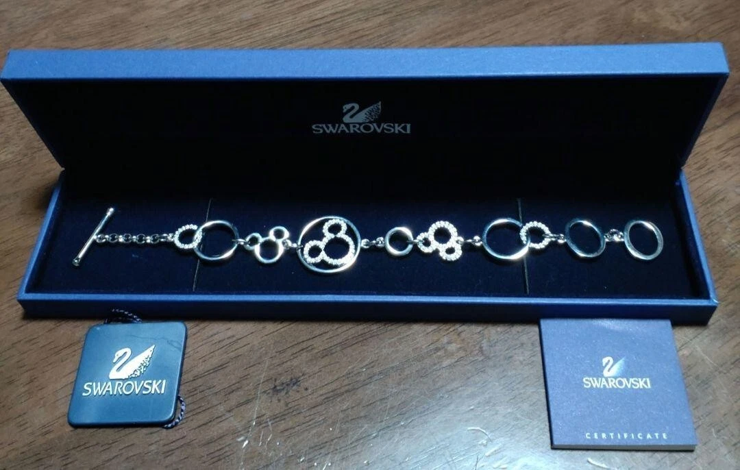 Mickey mouse bracelet swarovski best sale