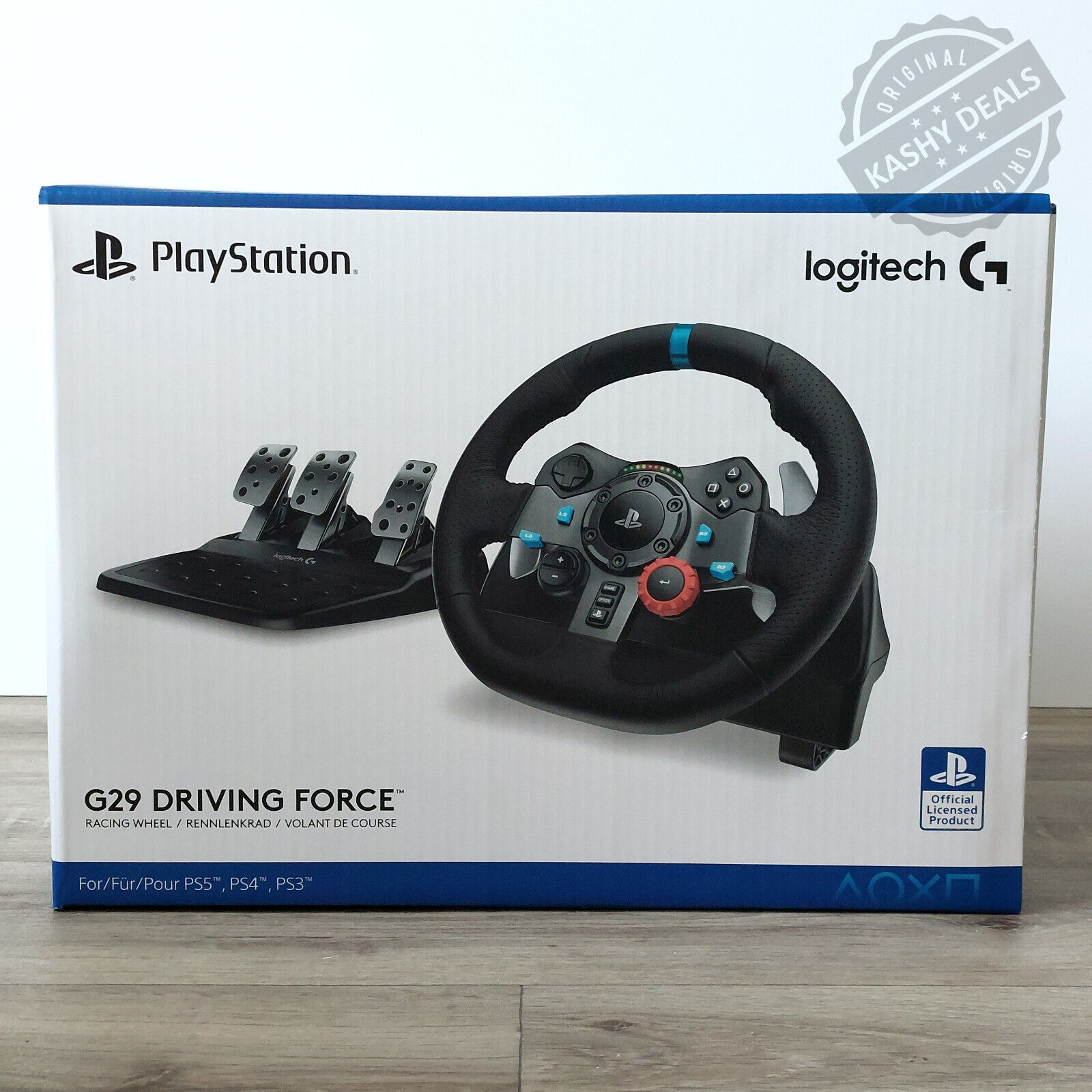 LOGITECH VOLANT DE COURSE G29 DRIVING FORCE POUR PLAYSTATION 5,PS4