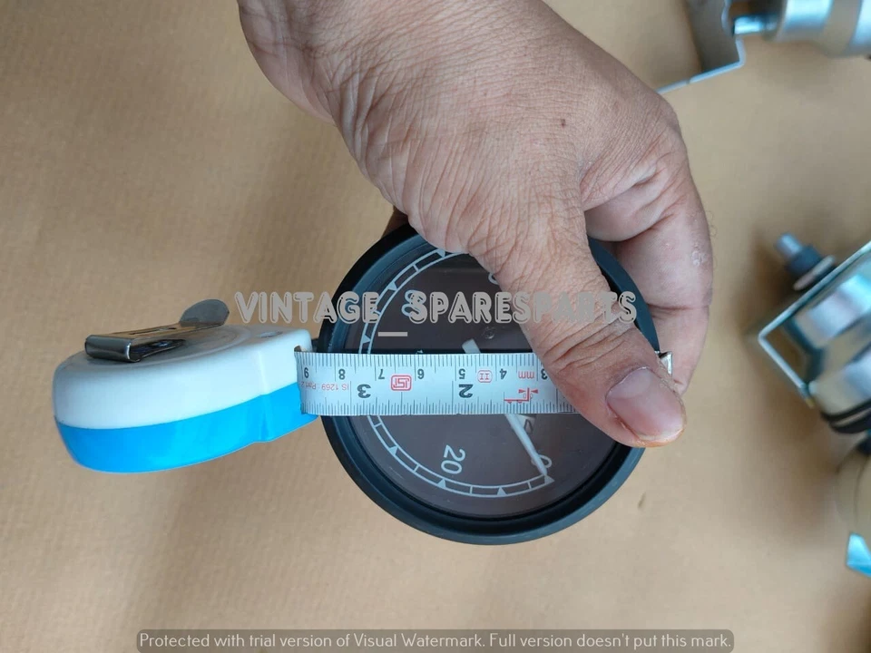 10 x Veigel 1.0 EKS 80 speedometer Fit for BM.W R75 Zündapp KS750 - Image 3 of 4