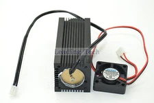 Laser Module Housing for C-Mount Diode with Cooling Fan & LD Base 33x33x80mm