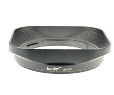 Haoge LH-X13 Square Metal Lens Hood for Fujifilm 18-55mm f/2.8-4 R LM OIS 14mm