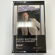 Roger Whittaker Live In Concert Like New Cassette Tape