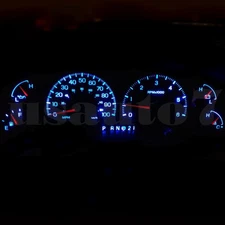 NEW Dash Instrument Cluster Gauge Aqua Blue LEDs LIGHTS KIT Fits 99-03 Ford F250