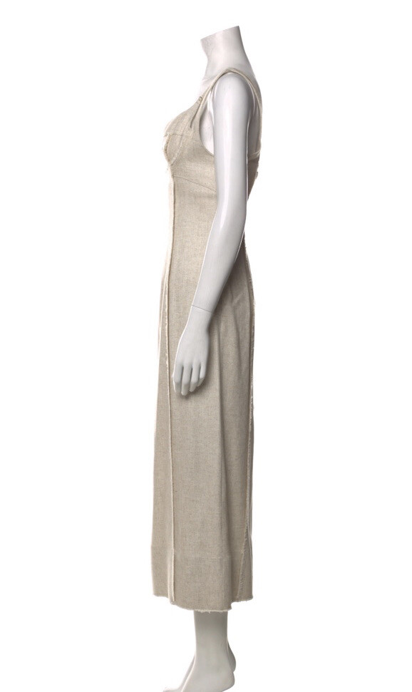 【送料&関税込】Jacquemus Gathered Long Lingerie Dress Jacquemus Gaua Sleeveless Ruched Maxi Dress | Saks Fifth Avenue