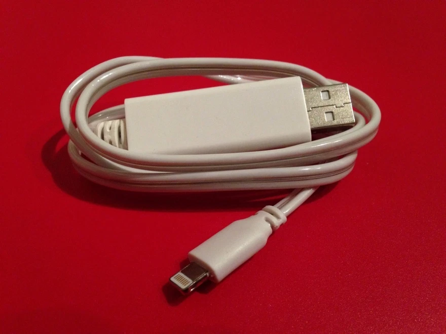 3Ft USB iPhone 12/X/8/7/6s/6/6+/5 Data Sync Flowing LED Light Up Charger Cable - Image 4 of 4