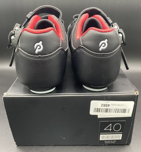 Peloton Cycling Shoes w/ Cleats Black PL-SH-B-40 US Men's Size 7 Women’s Size 9 - Picture 5 of 19