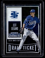 2015 Panini Contenders #52 Jeff Degano Draft Ticket #/99