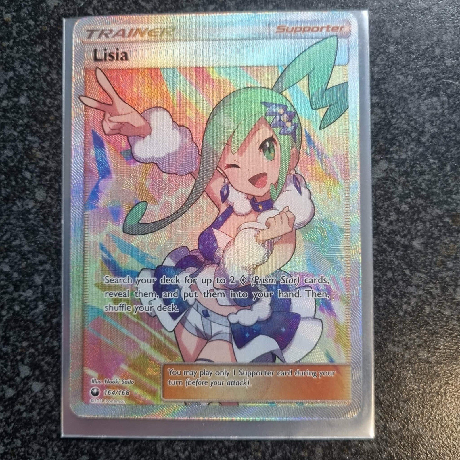 Pokémon TCG Lisia Celestial Storm 164/168 Full Art Ultra Rare