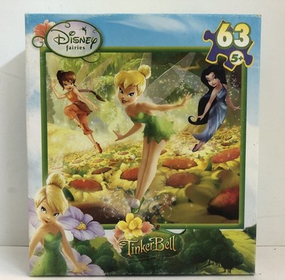 Mega Puzzles Morning Glory #50409 Tinker Bell Disney Fairies NIB 2009
