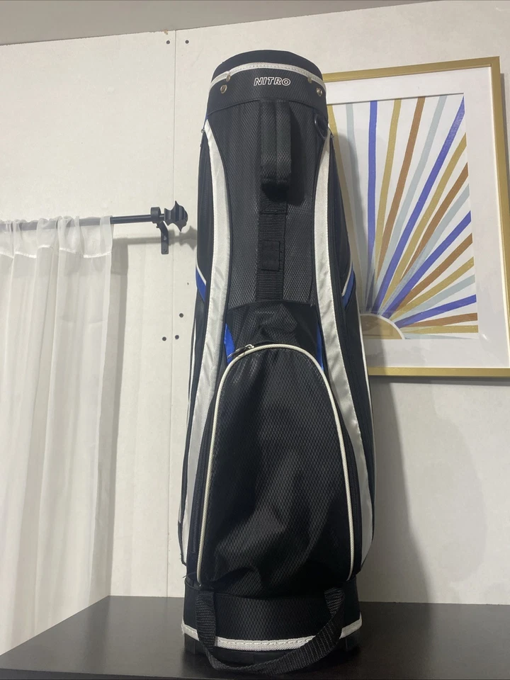 Nitro - Bolso Carro Dorado Ligero Negro/Azul Real Foto 2 de 4