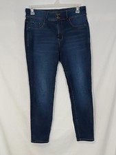 EUC Curve Appeal Curve Creator Skinny Jeans Dark Wash Women's Size 10/30 Denim