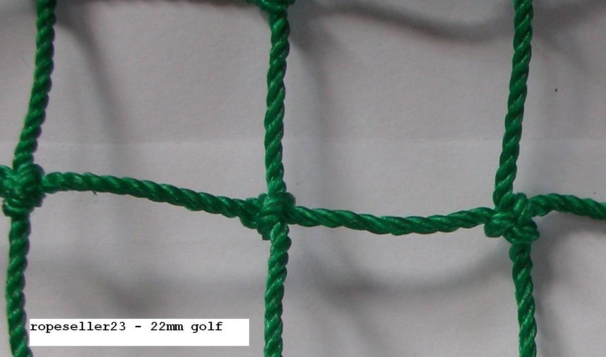 Strong net 3m x2m  1"" -25mm mesh GREEN New fruit cage repair net golf Display