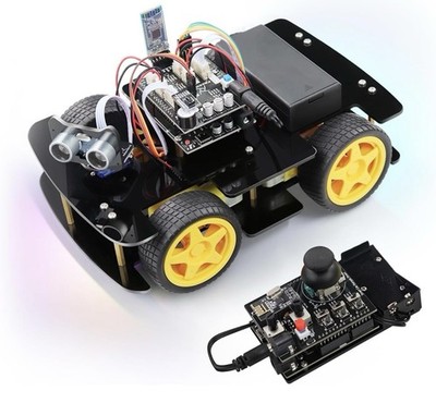 Freenove FNK0041 4WD Car Kit mit Fernbedienung kompatibel mit Arduino IDE