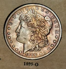 1899-O Morgan Dollar  Micro O Variety Key VAM • Nice Detail