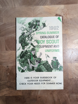 1962 Spring/Summer Boy Scout Uniform Catalogue; Pam/Chap Acc 1962